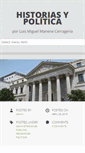 Mobile Screenshot of historiasypolitica.com